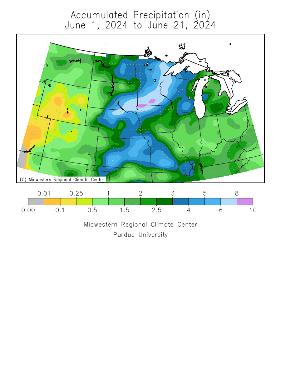 Central Month-To-Date Precip