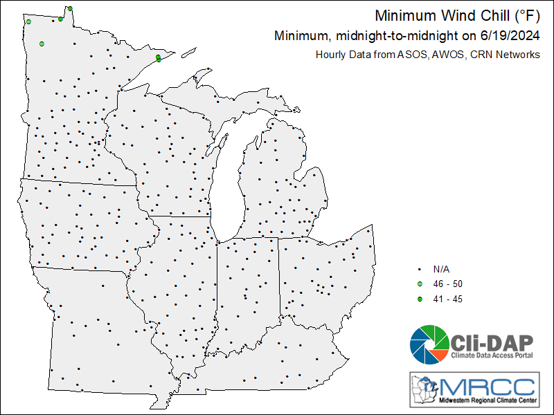 Midwest Min Wind Chill
