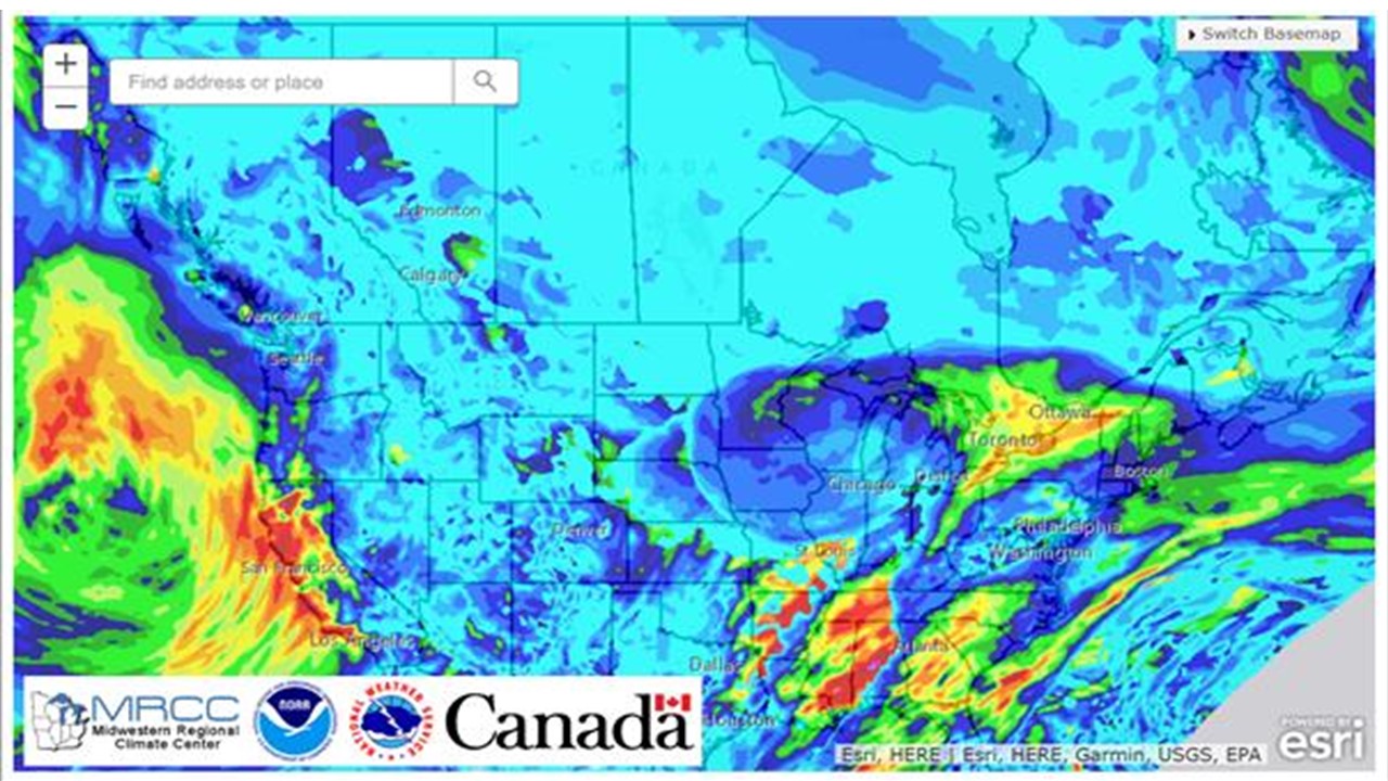 Bi-National Precipitation Tool