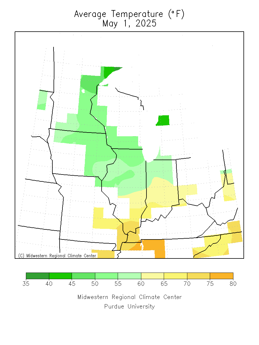 Month-to-date Average Temp