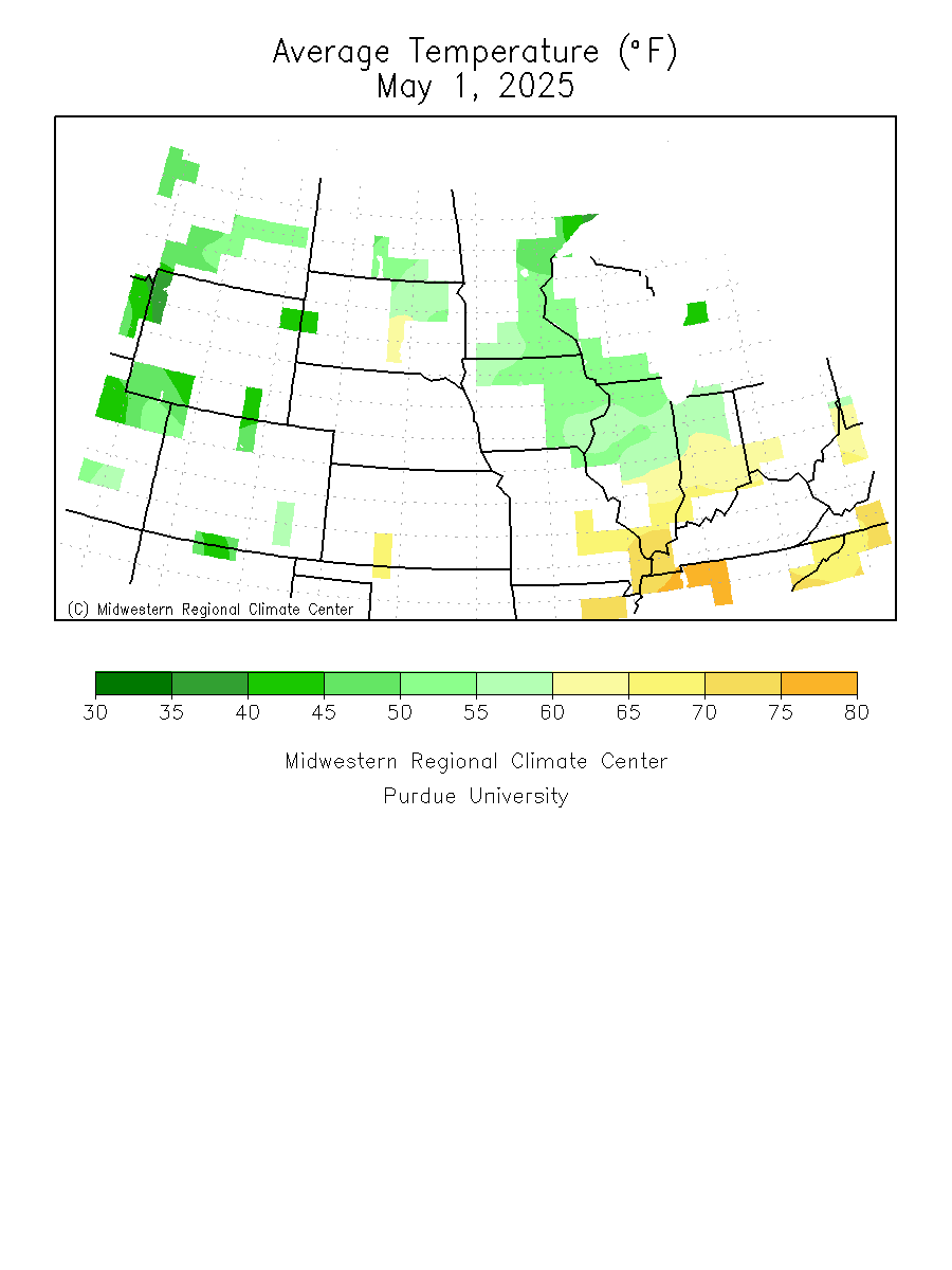 Central Month-To-Date Temp