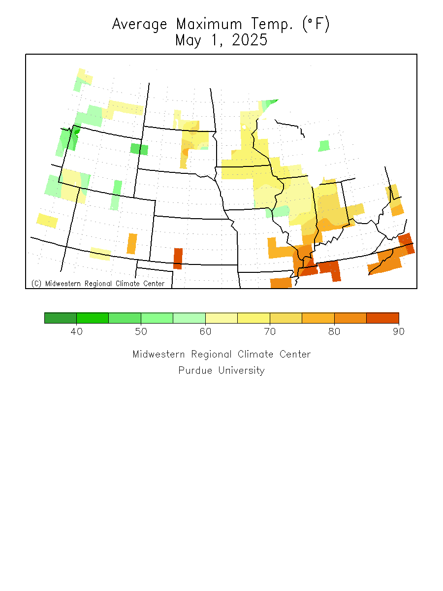 Central Month-To-Date Temp Departure